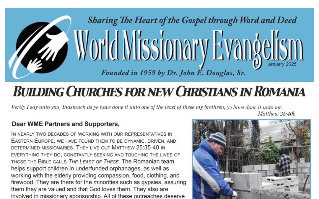 Building Churches for New Christians in Romania